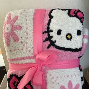 Hello Kitty Super Soft Pink Blanket